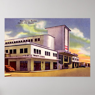 Cuidad Juarez, Mexico Marketplace Poster