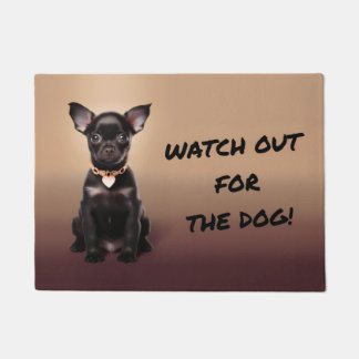 ¡Cuidado con el perro! / Beware of the dog! Fußmatte