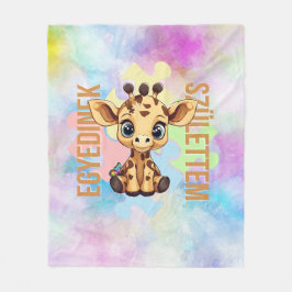 Cuki affirmációk | SNI Zsiráf | Egyedinek Fleecedecke