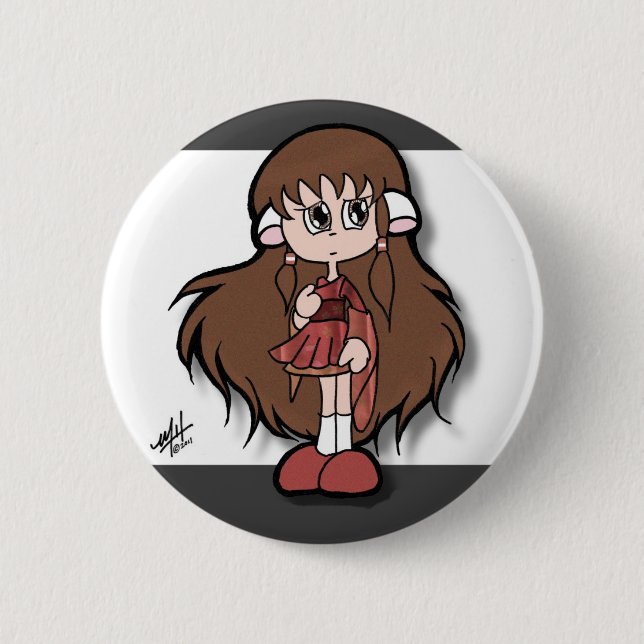 Cukini Cosplay Chi Button (Vorderseite)