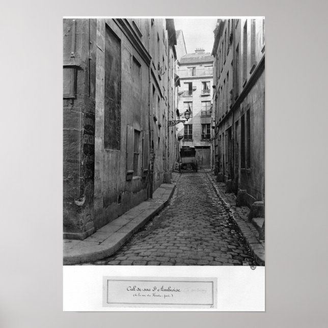 Cul-de-sac Saint-Ambroise Poster (Vorne)