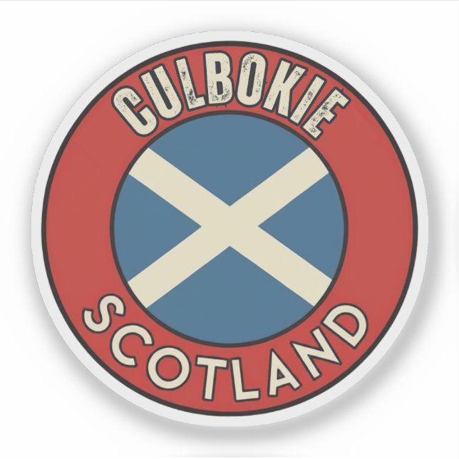 Culbokie, Schottland Aufkleber (Vorderseite)