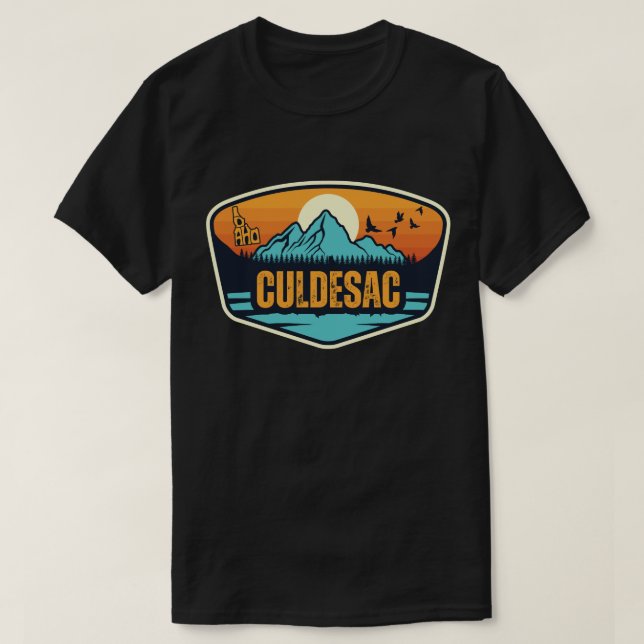 Culdesac, Idaho T-Shirt (Design vorne)