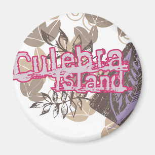 Culebra Insel-grafische T-Shirts und Geschenke Magnet