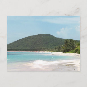 Culebras Flamenco Strand Puerto Rico Postkarte