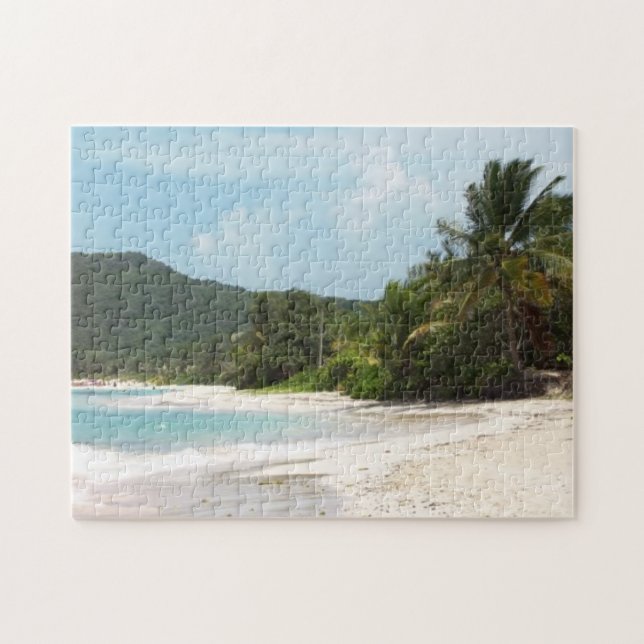 Culebras Flamenco-Strand Puerto Rico Puzzle (Horizontal)