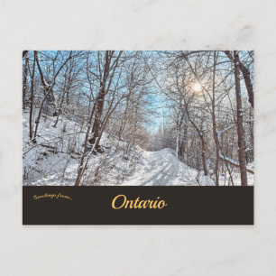 Culham Trail Mississauga Ontario Postkarte