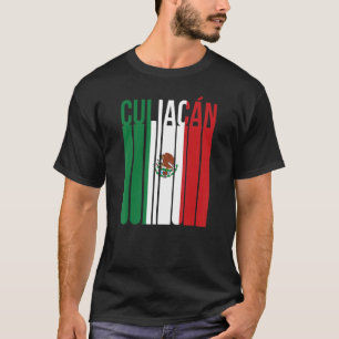Culiacan Sinaloa Mexico Retro Mexikanischer Kirche T-Shirt