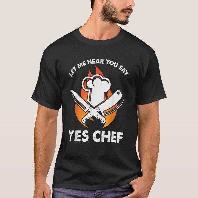 Culinary Chef  Expert Food Eater  I Love Cooking T-Shirt (Vorderseite)