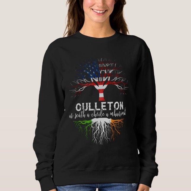 Culleton Irish Family Name Shirt Irish Roots (Vorderseite)