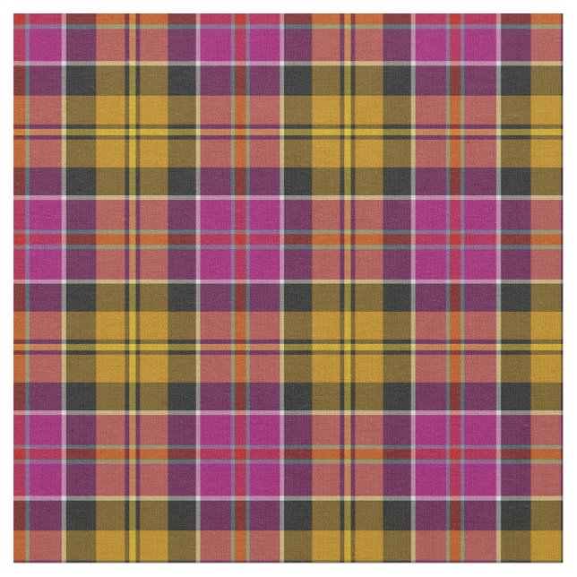 Culloden Scotland District Tartan Stoff (Nahaufnahme)