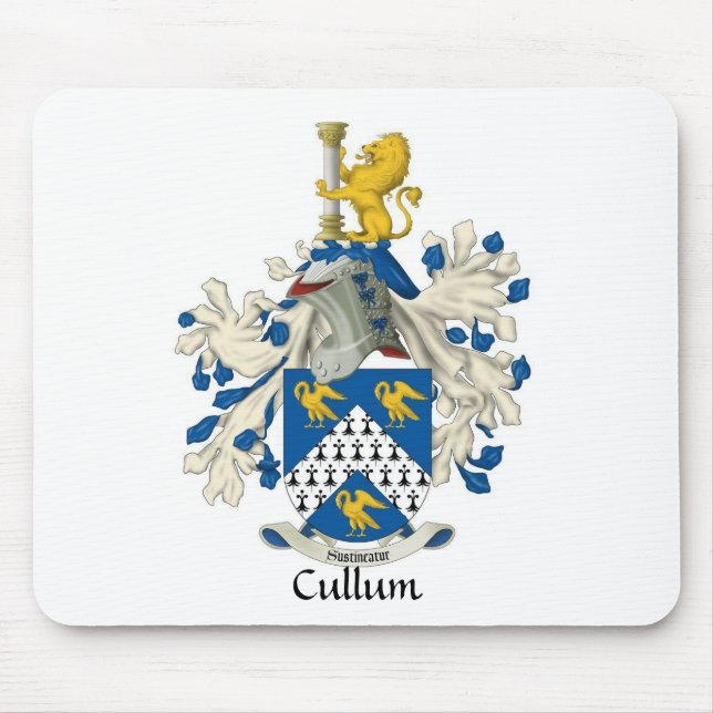 Cullum Familienwappen-Mausunterlage Mousepad (Vorne)