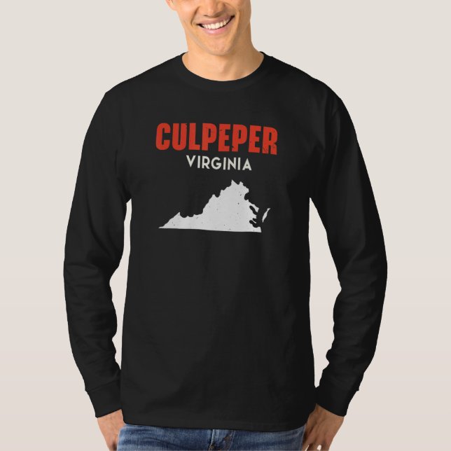 Culpeper Virginia USA State America Travel Virgini T-Shirt (Vorderseite)