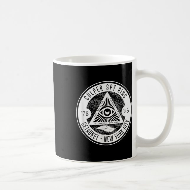 Culper Spy Ring Revolutionskrieg Kaffeetasse (Rechts)