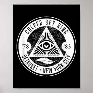 Culper Spy Ring Revolutionskrieg Poster