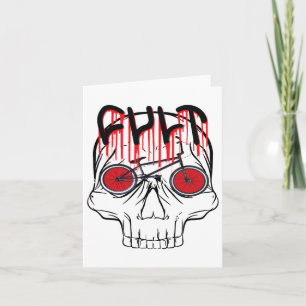 Cult Bmx Halloween Kostümgeschenk für Frauen Mädch Karte