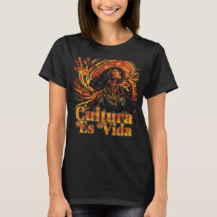 Cultura Es Vida, hispanischer Kulturerbe Monat T-Shirt