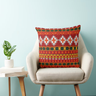 Cultural Christmas Geometric Festive Kissen