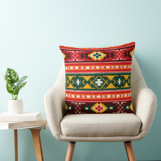 Cultural Christmas Geometric Festive Kissen