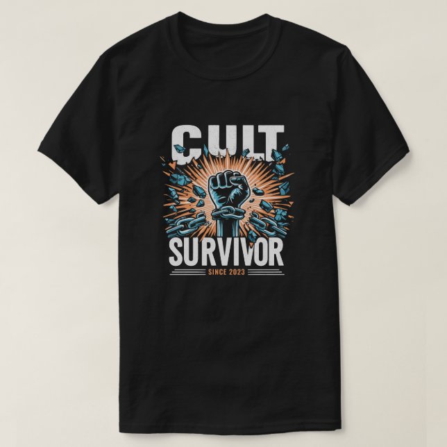 Cultural Survivor T - Shirt | Freiheit | Religiös (Design vorne)