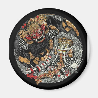 Culture Bali, Indonesien, Magnete für Foto