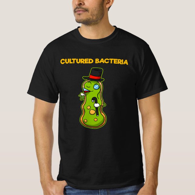 Cultured Bacteria Microbiology Doctor T-Shirt (Vorderseite)