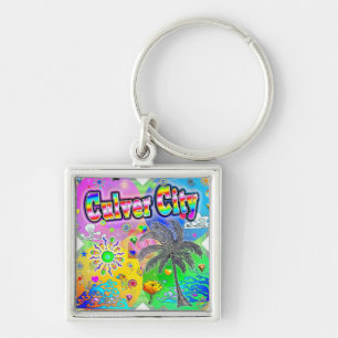 Culver CIty Quadro Jahreszeiten Schlüsselanhänger
