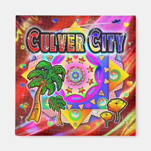 Culver City Tropical Friends Magnet