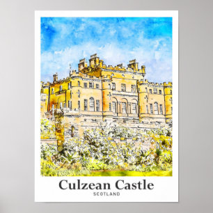 Culzean Castle Schottland Reisen Poster