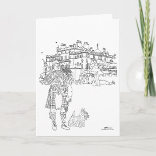 Culzean Castle Scotland Karte