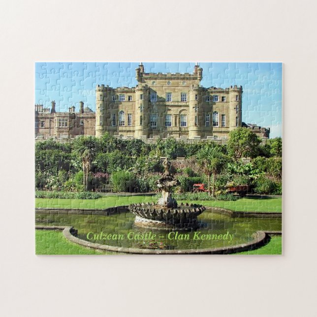 Culzean Castle - Scottish Kennedy Clan Puzzle (Horizontal)