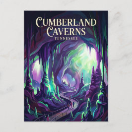 Cumberland Caverns Tennessee Postkarte