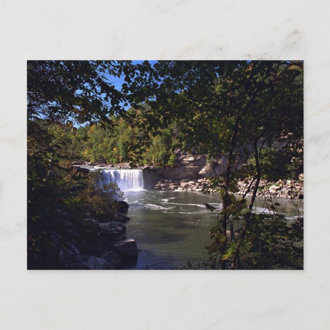 Cumberland Falls, Corbin, Kentucky Postkarte (Vorderseite)