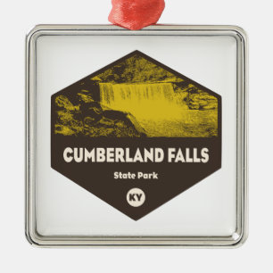 Cumberland Falls State Park Kentucky Ornament Aus Metall
