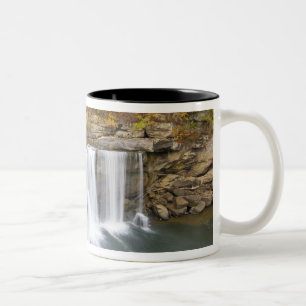 Cumberland Falls State Park nahe Corbin Kentucky Zweifarbige Tasse