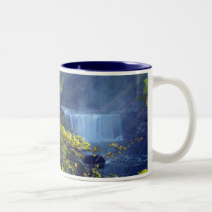 Cumberland fällt w/yellow Blätter Zweifarbige Tasse