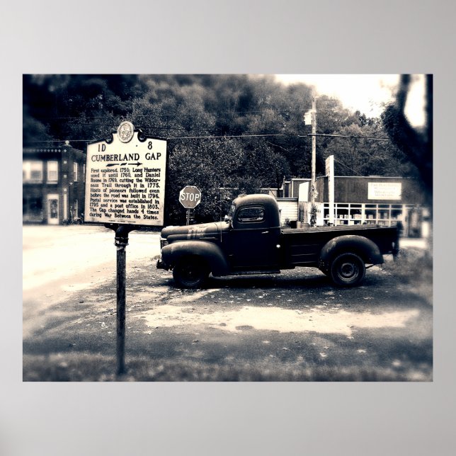 Cumberland Gap Poster (Vorne)