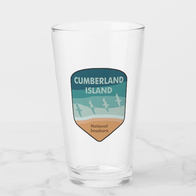 Cumberland Island National Seashore Seagulas Glas (Vorderseite)