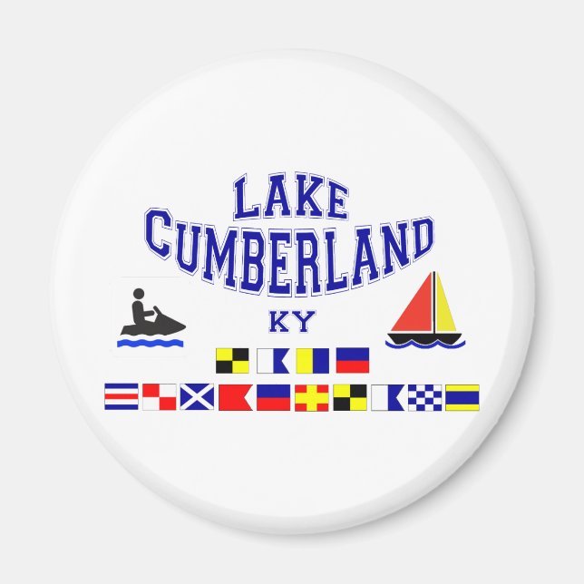 Cumberland KY Sig Flag Magnet (Vorne)