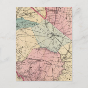 Cumberland Landkreis, NJ Postkarte