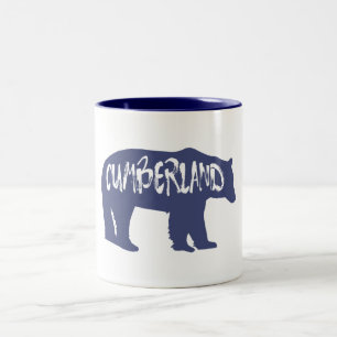 Cumberland Maryland Bear Zweifarbige Tasse