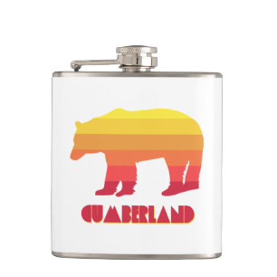 Cumberland Maryland Rainbow Bear Flachmann