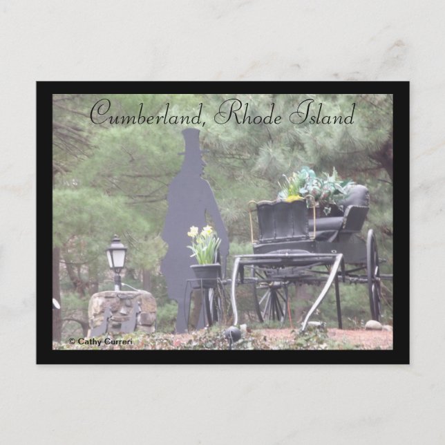 Cumberland, Rhode Island Postkarte (Vorderseite)