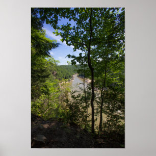 Cumberland River Overlook, Kentucky Poster