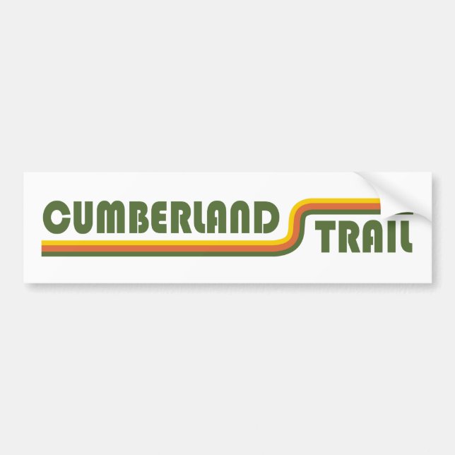 Cumberland Trail Tennessee Autoaufkleber (Vorne)