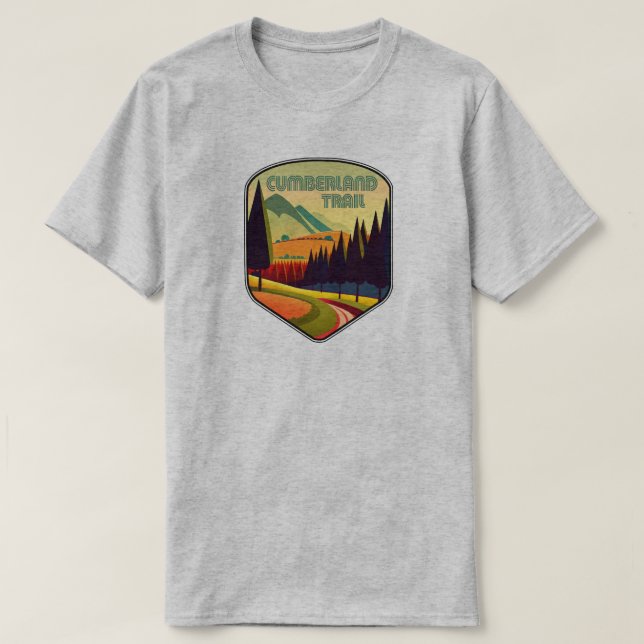 Cumberland Trail Tennessee Colors T-Shirt (Design vorne)