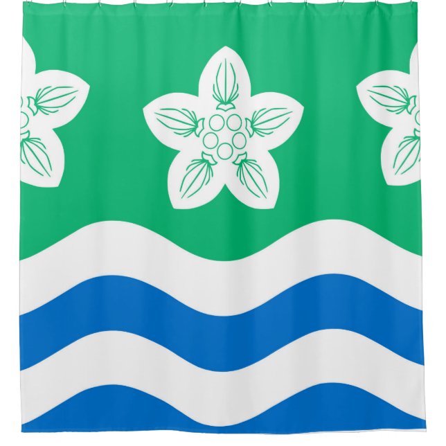 Cumberland (UK-Landkreis) Duschvorhang (Vorderseite)
