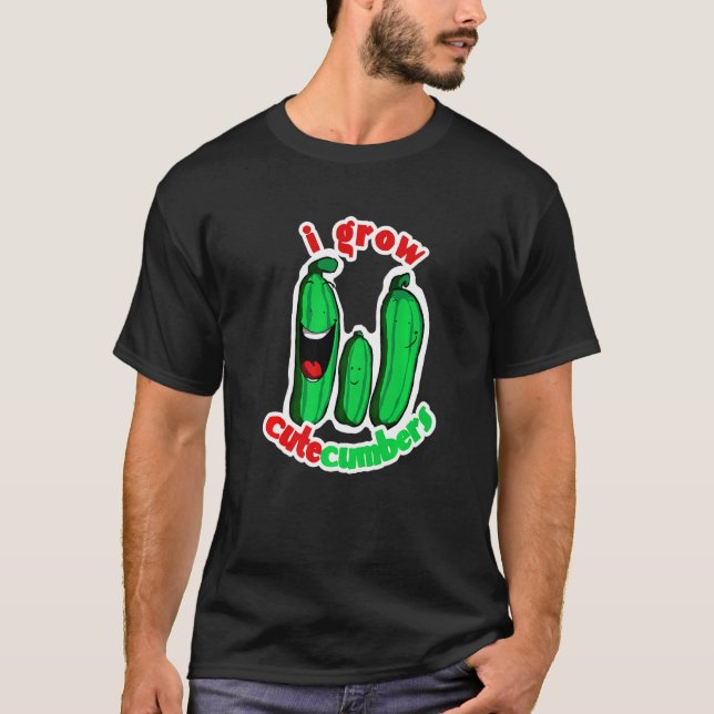 Cumbers Gemüse Gärtner Ness Frauen Gartenarbeit T-Shirt (Vorderseite)