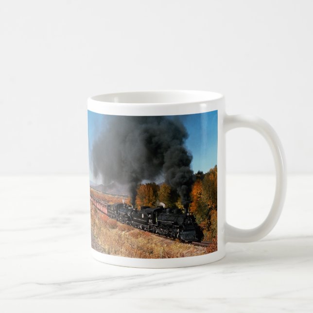 Cumbres und Toltec Eisenbahn, Nr. 487 und Nr. 484, Kaffeetasse (Rechts)