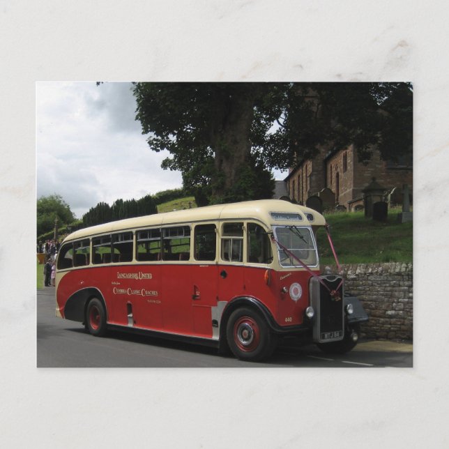 Cumbria Classic Coaches Postkarte (Vorderseite)